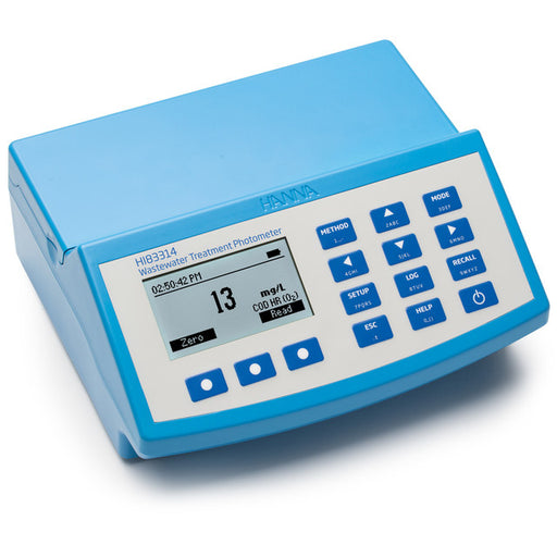 Hanna HI83314 Wastewater Multiparameter Photometer with COD & pH Meter Multiparameter Photometer Hanna Instruments