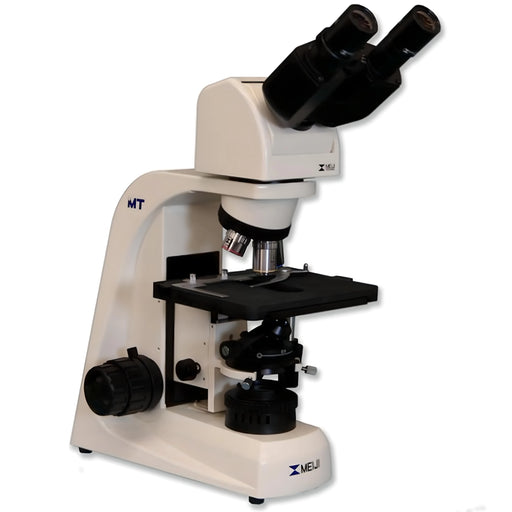 Meiji Techno, MT4200ELV - Ergonomic Binocular Bio. Veterinary B.F. Compound Microscope, LED Illum. - Blue Tiger Scientific