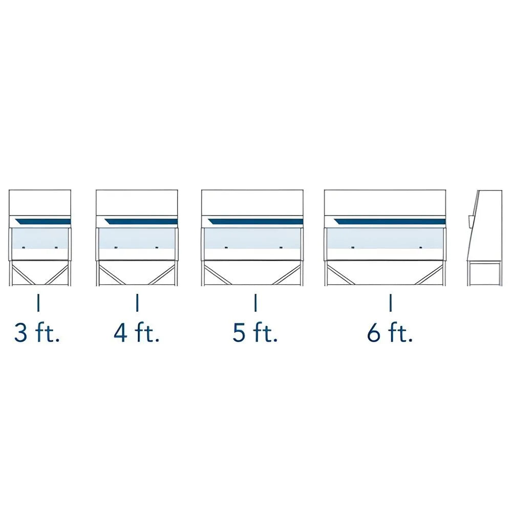 Purair BIO Class II A2 Biological Safety Cabinet 3-6Ft Class II Type A2 Biosafety Cabinet Air Science