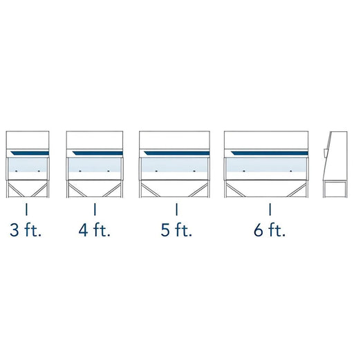 Purair BIO Class II A2 Biological Safety Cabinet 3-6Ft Class II Type A2 Biosafety Cabinet Air Science