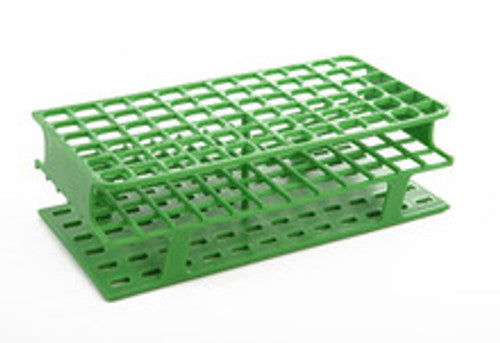 Heathrow Scientific Polypropylene OneRack 5–10 mL Tube Racks Green 16 mm Heathrow Scientific