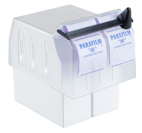 Box Top Parafilm® Dispenser – Durable, Stackable, Easy-Access Lab Film Holder White Box Top Parafilm Dispenser Heathrow Scientific