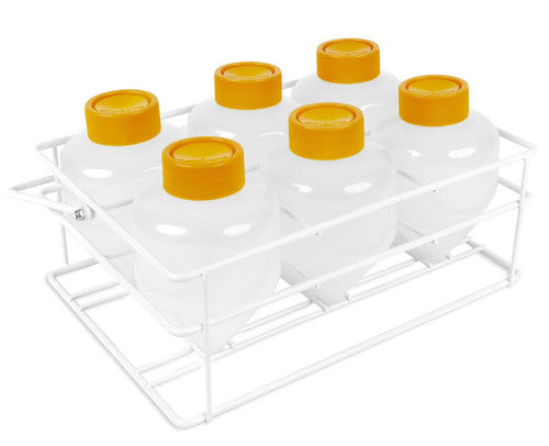 Centrifuge Bottle Wire Rack Carrier – 500mL Wire Rack Carrier Heathrow Scientific