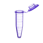 SureSeal S™ Sterile Microcentrifuge Tubes C2000-P | 1.5mL | Purple | Sterile | Self-Standing Bag | Stop-Pops™ | 500 pk Microcentrifuge Tubes MTC Bio
