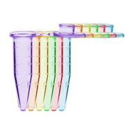 SureSeal S™ Sterile Microcentrifuge Tubes C2007-AST | 0.5mL | Assorted Colors | Sterile | Self-Standing Bag | 500 pk Microcentrifuge Tubes MTC Bio