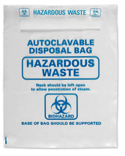 Heathrow Scientific Clear Autoclave Bags 14 Liters Heathrow Scientific