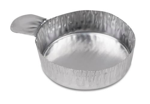 Aluminum Weighing Boats – (100 Pack) Non-Flammable, Disposable Pans for High-Temperature Sampling 5 mL | Crinkle | Finger Tab Heathrow Scientific