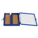Heathrow Scientific 100-Place Premium Slide Boxes Blue Heathrow Scientific
