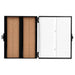 Heathrow Scientific 100-Place Premium Slide Boxes Black Heathrow Scientific