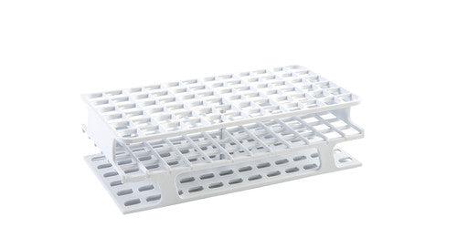 Heathrow Scientific POM OneRack 5–10 mL Tube Racks 13 mm White Heathrow Scientific