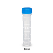 ScrewSeal™ Polypropylene Microcentrifuge Tubes C2230 | ScrewSeal 2.0mL | 12.8x46mm | Screw cap | O-ring | Graduated | Self-standing | Assembled | 100 bag | 10 bags case | 1000 Total Microcentrifuge Tubes MTC Bio