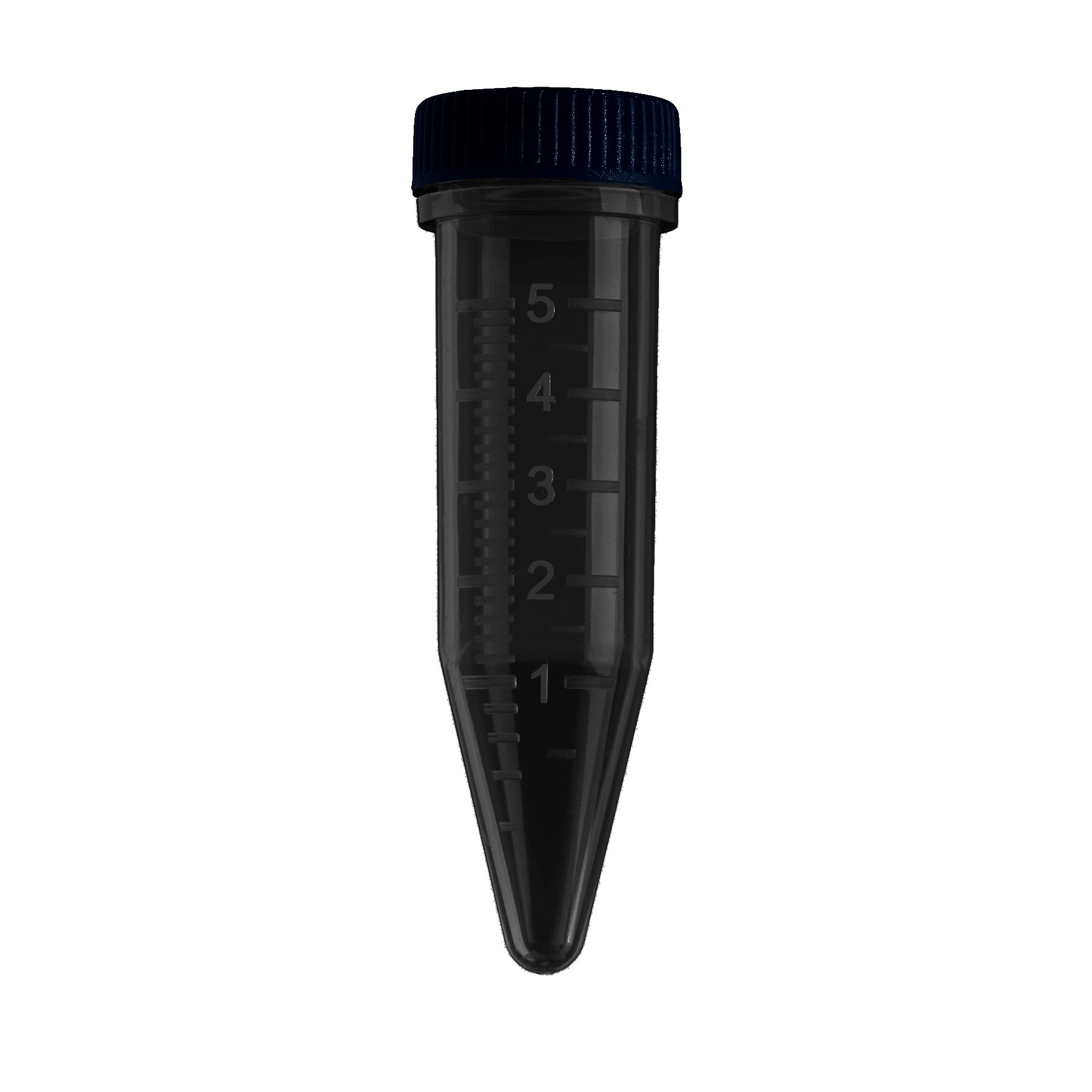 MTC Bio C2540-OB MacroTube® 5mL Opaque Black Sterile Screw-Cap Attached Foam Racks 500 Total