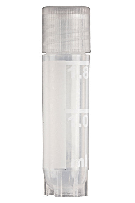 2 mL Cryogenic Vials – Sterile, Leakproof Storage for Ultra-Low Temperature Samples (500 Vials) Natural Cryogenic Vials Heathrow Scientific