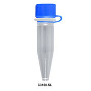 ScrewSeal™ Polypropylene Microcentrifuge Tubes C3150-SL | ScrewSeal 1.5mL | 13x47mm | Loop cap | Sterile | O-ring | Conical | Non-graduated | Assembled | 100 bag | 10 bags case | 1000 Total Microcentrifuge Tubes MTC Bio