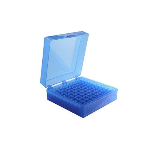 Heathrow Scientific 100-Well Microtube Boxes Blue Heathrow Scientific