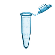 SureSeal S™ Sterile Microcentrifuge Tubes C2000-B | 1.5mL | Blue | Sterile | Self-Standing Bag | Stop-Pops™ | 500 pk Microcentrifuge Tubes MTC Bio