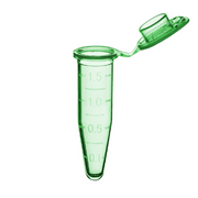 SureSeal S™ Sterile Microcentrifuge Tubes C2000-G | 1.5mL | Green | Sterile | Self-Standing Bag | Stop-Pops™ | 500 pk Microcentrifuge Tubes MTC Bio