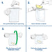 MTC Bio Flip 'n Fold™ Sterile Sampling Bags – 2 oz to 55 oz Sampling Bags MTC Bio