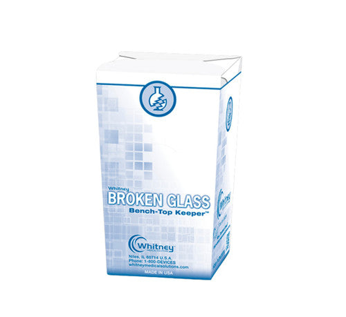 Heathrow Scientific 3 L Benchtop Broken Glass Keeper | BH2004 Default Title Heathrow Scientific