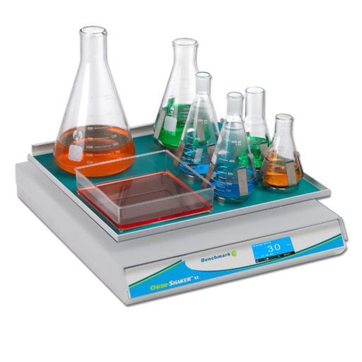 Orbi-Shaker XL with Touch Screen Display and rubber mat platform - Blue Tiger Scientific