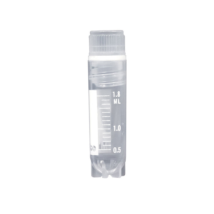MTC Bio Sterile Cryogenic Vials – 1 to 5 mL, Internal & External Thread V4802 | 2 mL | Internal Thread | Sterile | 500 cs + Rack Cryogenic Vials MTC Bio