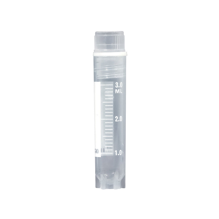 MTC Bio Sterile Cryogenic Vials – 1 to 5 mL, Internal & External Thread V4803 | 3 mL | Internal Thread | Sterile | 500 cs + Rack Cryogenic Vials MTC Bio