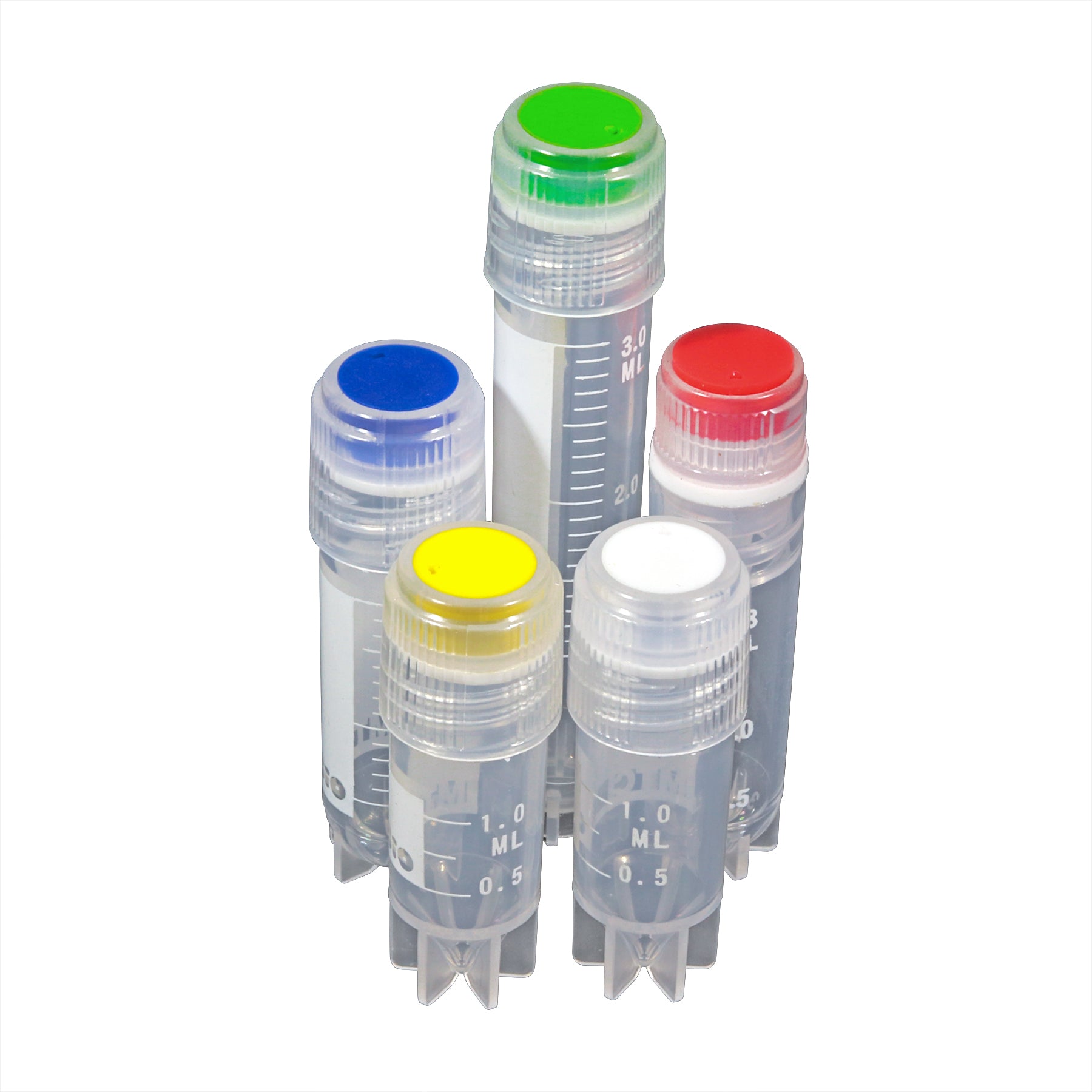 MTC Bio Sterile Cryogenic Vials – 1 to 5 mL, Internal & External Thread pk Cryogenic Vials MTC Bio