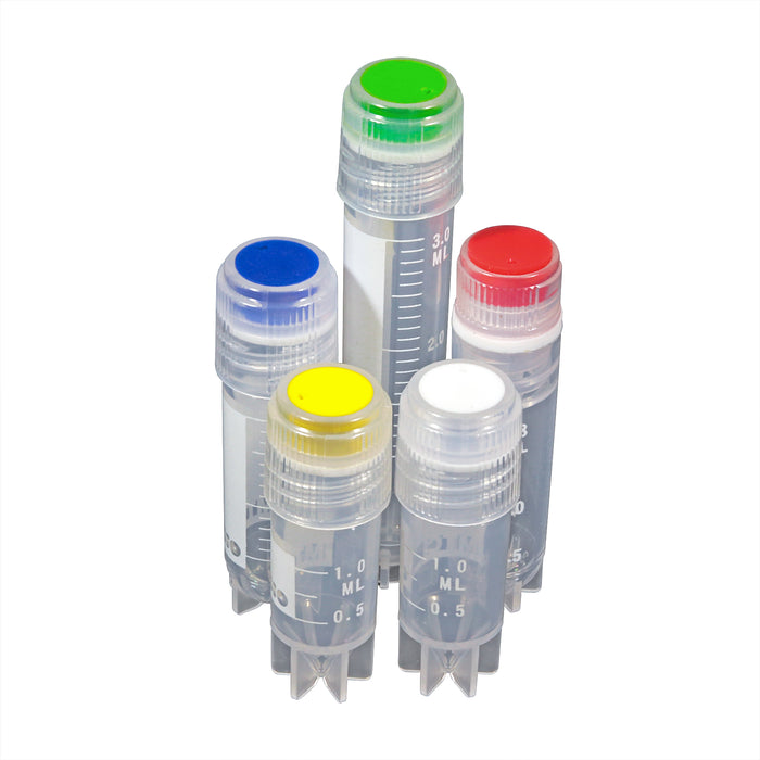 MTC Bio Sterile Cryogenic Vials – 1 to 5 mL, Internal & External Thread pk Cryogenic Vials MTC Bio