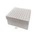 MTC Bio Freezer Boxes – FlipTop™ Cardboard, Polycarbonate & PCR R3700 | FlipTop™ Cardboard | 3 in. | 100-Place (10×10) | White | 50 cs Freezer Boxes MTC Bio
