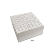MTC Bio Freezer Boxes – FlipTop™ Cardboard, Polycarbonate & PCR R3781 | FlipTop™ Cardboard | 3 in. | 81-Place (9×9) | White | 50 cs Freezer Boxes MTC Bio