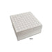 MTC Bio Freezer Boxes – FlipTop™ Cardboard, Polycarbonate & PCR R3781 | FlipTop™ Cardboard | 3 in. | 81-Place (9×9) | White | 50 cs Freezer Boxes MTC Bio