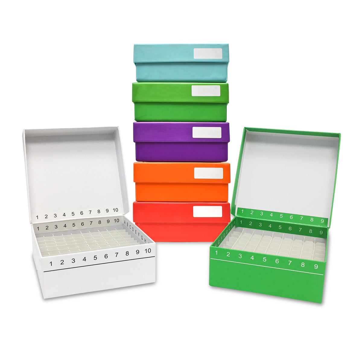 MTC Bio Freezer Boxes – FlipTop™ Cardboard, Polycarbonate & PCR pk Freezer Boxes MTC Bio