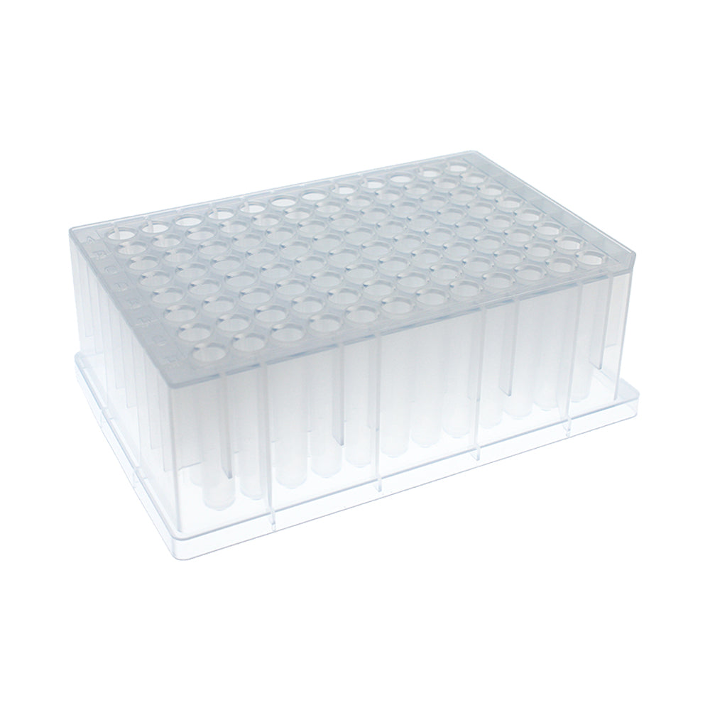 MTC Bio ILP DP1100-RD-9I 96 round well 1.0 mL V-bottom deep-well plate, 45 mm