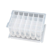 MTC Bio 24- & 48-Well Deep-Well Plates, 3–14 mL – Square, Rectangular & Round, OptiWell™ & ILP 24 Square · 14.2 mL · V-Bottom · 44.0 mm ILP · Non-Sterile Deep-Well Plates MTC Bio