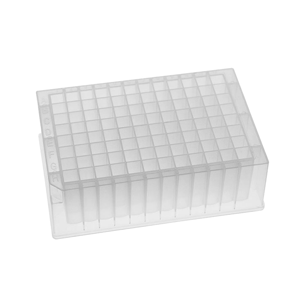 MTC Bio Glass-Coated Plates – SiO₂ 96 & 384-Well, Shallow & Deep-Well, ILP 96 Square · 2.2 mL · V-Bottom · 41.2 mm Multi-Well Plates MTC Bio