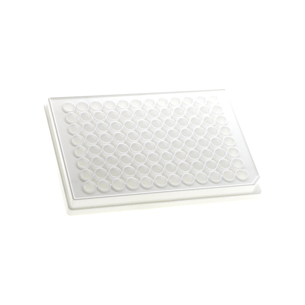 MTC Bio ILP DP35F-96-W white 96 round well flat-bottom assay plate
