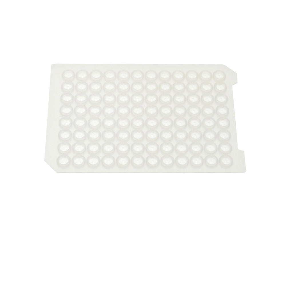 MTC Bio Silicone Sealing Mats – 24, 48, 96 & 384-Well, Pre-Slit & PTFE-Coated, OptiWell™ & ILP 96 Round Well · Ø7.0–7.5 mm ILP · Ø7.3 mm · Cross (+) Perforation · Non-Printed · 50 cs Sealing Mats MTC Bio