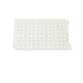 MTC Bio Silicone Sealing Mats – 24, 48, 96 & 384-Well, Pre-Slit & PTFE-Coated, OptiWell™ & ILP 96 Round Well · Ø7.0–7.5 mm ILP · Ø7.3 mm · Cross (+) Perforation · Non-Printed · 50 cs Sealing Mats MTC Bio