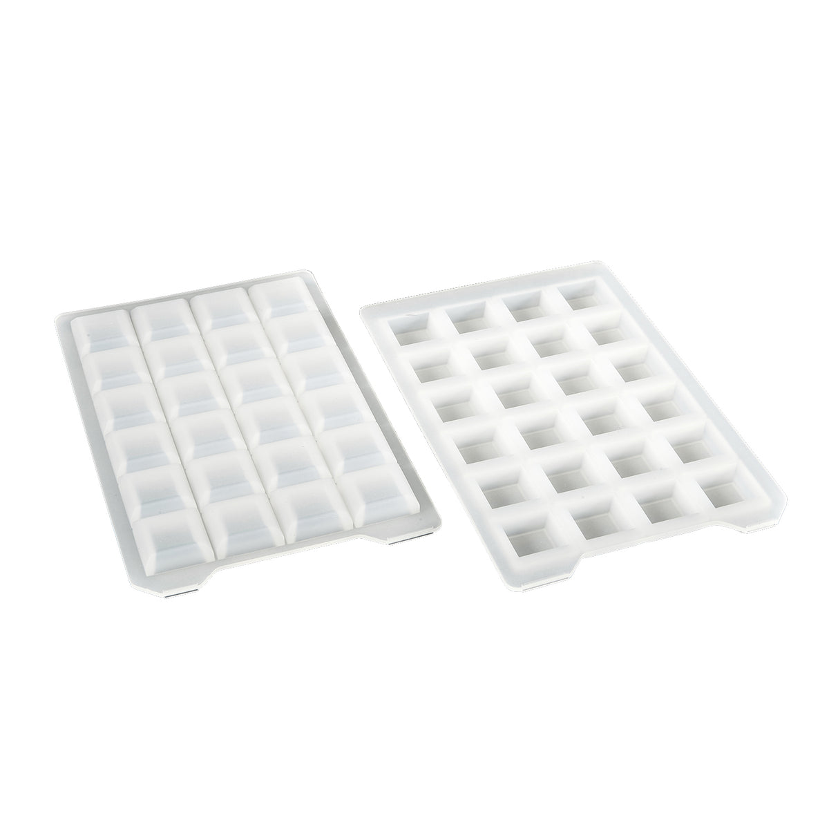 MTC Bio Silicone Sealing Mats – 24, 48, 96 & 384-Well, Pre-Slit & PTFE-Coated, OptiWell™ & ILP 24 Square Well ILP · Ø17.35 mm · Line (–) Perforation · Non-Printed · 50 cs Sealing Mats MTC Bio