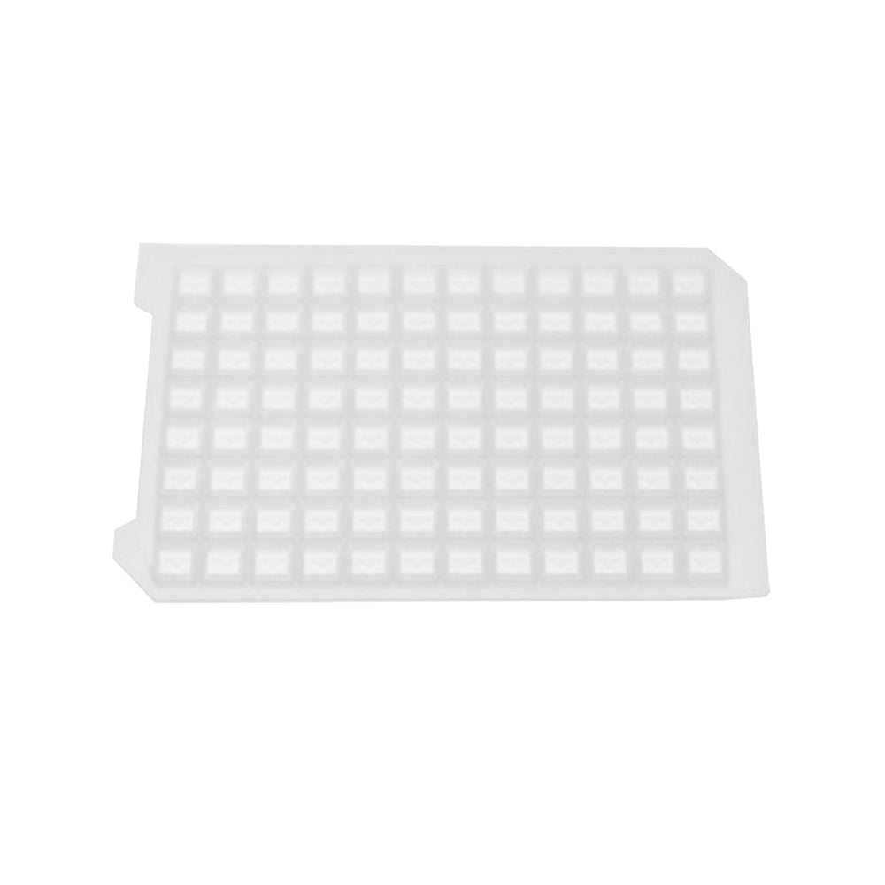 MTC Bio Silicone Sealing Mats – 24, 48, 96 & 384-Well, Pre-Slit & PTFE-Coated, OptiWell™ & ILP 96 Square Well · Ø8.4–8.7 mm ILP · Ø8.7 mm · Cross (+) Perforation · Non-Printed · Bulk 100 cs Sealing Mats MTC Bio