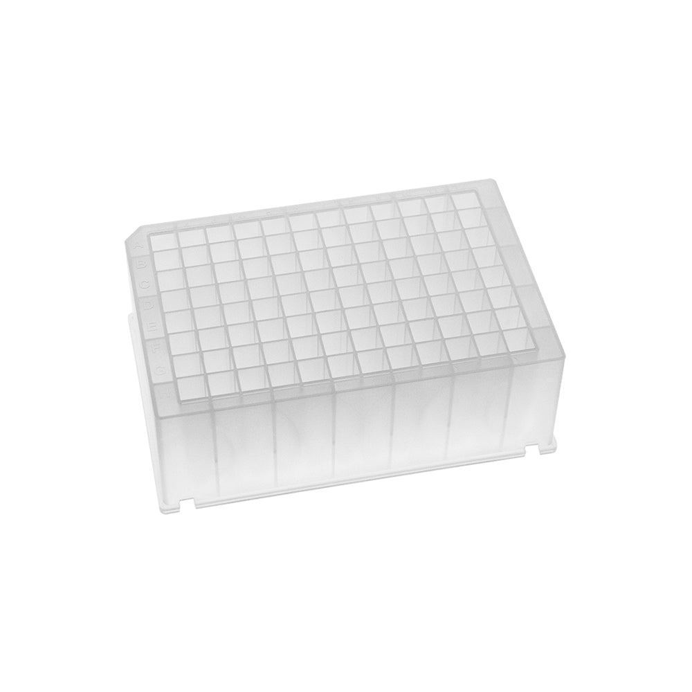 MTC Bio KingFisher™-Compatible Plates & Tip Combs – Deep-Well, Elution & 24-Well, OptiWell™ & ILP Plate · 96 Deep-Well · 2.2 mL · Round-V Bottom · 41.6 mm Deep-Well Plates MTC Bio