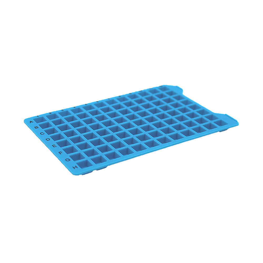 MTC Bio Silicone Sealing Mats – 24, 48, 96 & 384-Well, Pre-Slit & PTFE-Coated, OptiWell™ & ILP 96 Square Well · Ø8.4–8.7 mm ILP · Ø8.5 mm · PTFE-Coated · Printed · 50 cs Sealing Mats MTC Bio