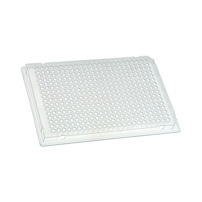 MTC Bio PC05-384R-N ILP 384-Well, 40 µL, Full Skirt, 2 Notches PCR plate, natural