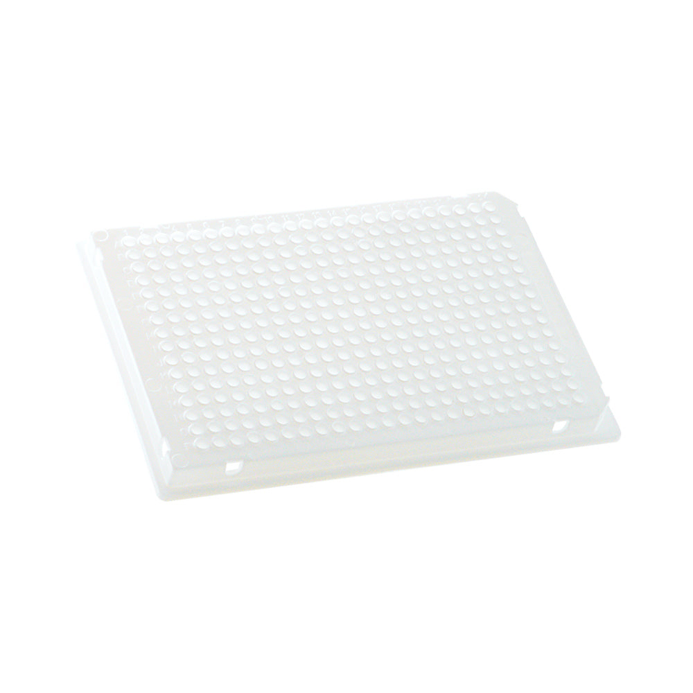 MTC Bio PC05-384R-W ILP 384-Well, 40 µL, Full Skirt, 2 Notches PCR plate, white