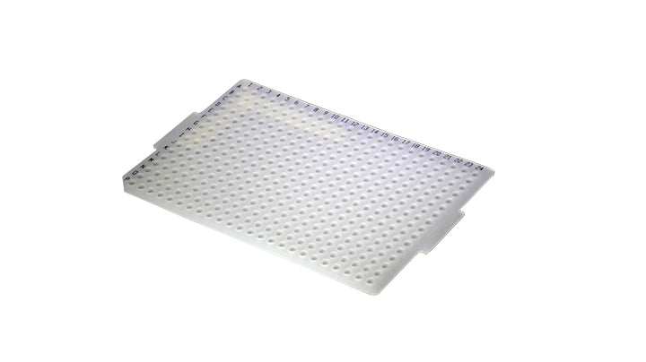 MTC Bio Silicone Sealing Mats – 24, 48, 96 & 384-Well, Pre-Slit & PTFE-Coated, OptiWell™ & ILP 384 Round Well ILP · Ø3.28 mm PCR · Printed · 50 cs Sealing Mats MTC Bio