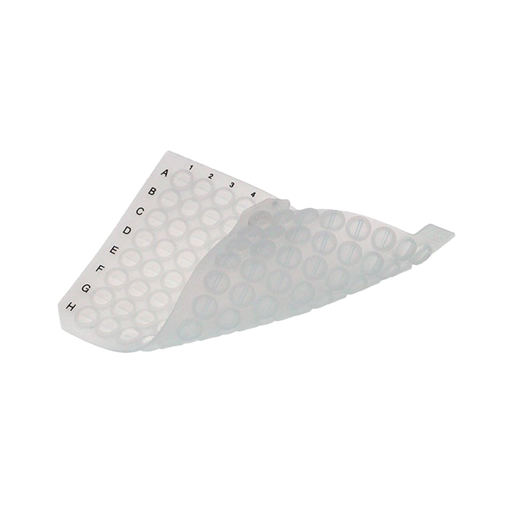 MTC Bio Silicone Sealing Mats – 24, 48, 96 & 384-Well, Pre-Slit & PTFE-Coated, OptiWell™ & ILP 96 Round Well · Ø8.3–8.5 mm ILP · Ø8.5 mm · Pre-Slit · Printed · 50 cs Sealing Mats MTC Bio