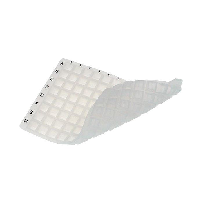 MTC Bio Silicone Sealing Mats – 24, 48, 96 & 384-Well, Pre-Slit & PTFE-Coated, OptiWell™ & ILP 96 Square Well · Ø8.4–8.7 mm ILP · Ø8.5 mm · Pre-Slit · Printed · 50 cs Sealing Mats MTC Bio