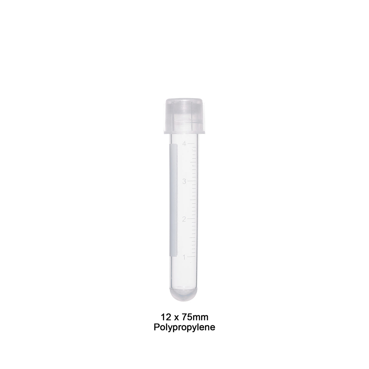 MTC Bio T8320 5 mL 12 x 75 mm polypropylene culture tube