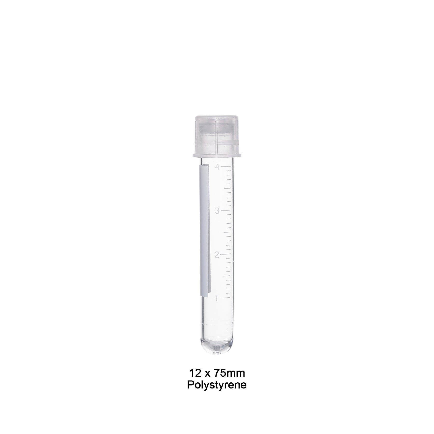 MTC Bio T8300 5 mL 12 x 75 mm polystyrene culture tube