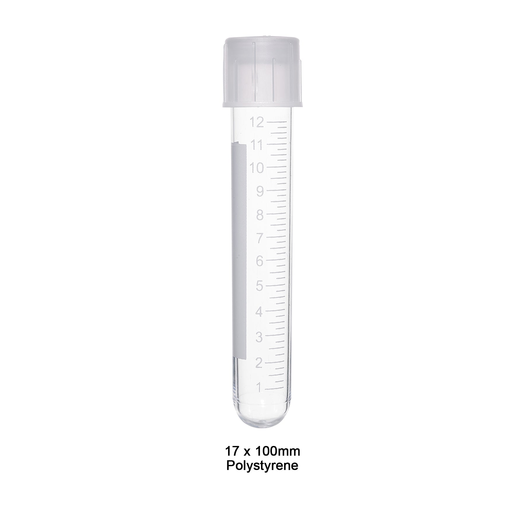 MTC Bio T8225 14 mL 17 x 100 mm polystyrene culture tube